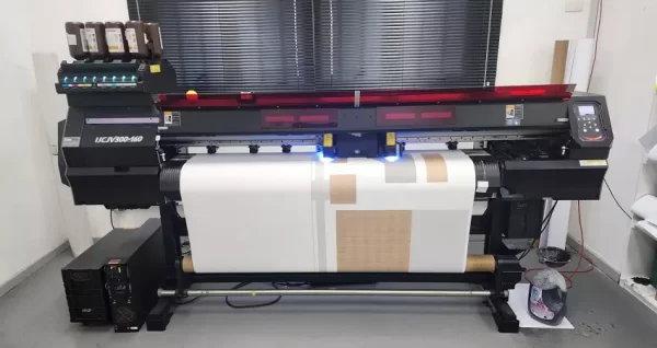 Impressora Mimaki UCJV300-160 com bulk de tinta Original