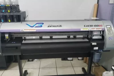 Impressora com Recorte Conjulgado Mimaki CJV30-100 com uma cabeça DX5 nova