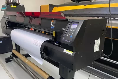 Impressora UV MIMAKI UCJV 300-160 com duas cabeças de impressão Ricoh Gen5. Investimento de R$ 110.000,00, maquina está em Paulínia/SP