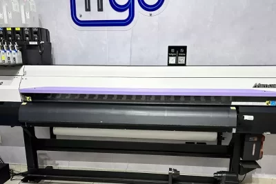 Impressora Sublimática Mimaki JV150-160 e velocidade de impressão: 56.2m²/h. Investimento de R$ 49.900,00, maquina está em São Paulo - SP.