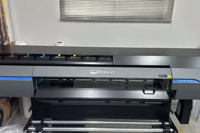 Impressora Roland VG3-540 Seminova com 4 cabeças de impressão Flex Fire. Investimento de R$ 80.000,00, maquina está em Franca - SP