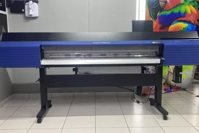 Impressora Ecosolvente Roland SG2-640 com 2 cabeças de impressão Flex Fire. Investimento de R$ 80.000,00, maquina está em Osvaldo Cruz - SP.