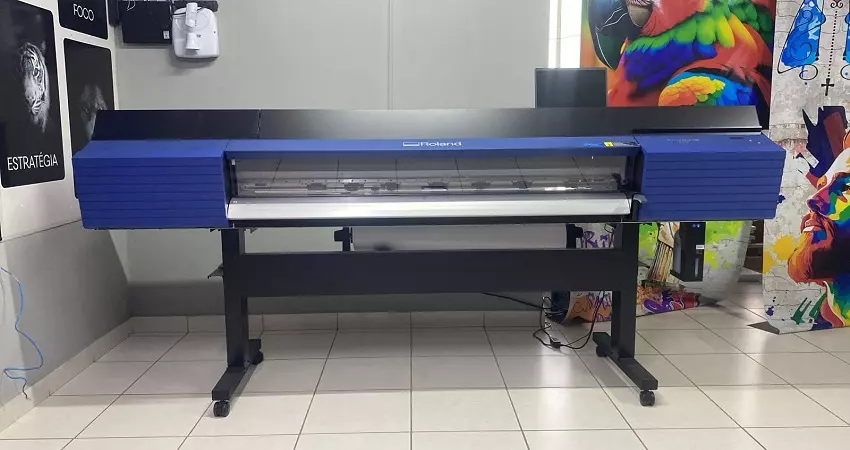 Impressora Ecosolvente Roland SG2-640 com 2 cabeças de impressão Flex Fire. Investimento de R$ 80.000,00, maquina está em Osvaldo Cruz - SP.