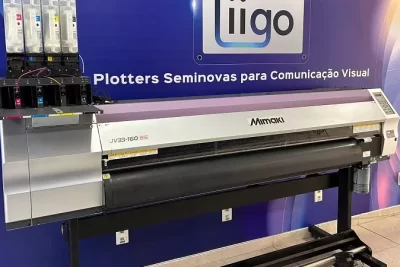 Impressora Ecosolvente Mimaki JV33-160BS com 3 meses de garantia, Cap e dampers e cabeça novos. Investimento de R$ 44.000,00, maquina está em São Paulo.